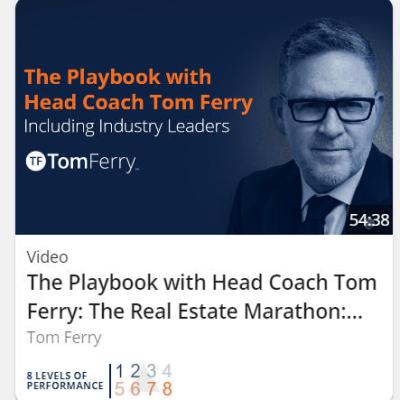 The Playbook with Head Coach Tom Ferry & Industry Leaders